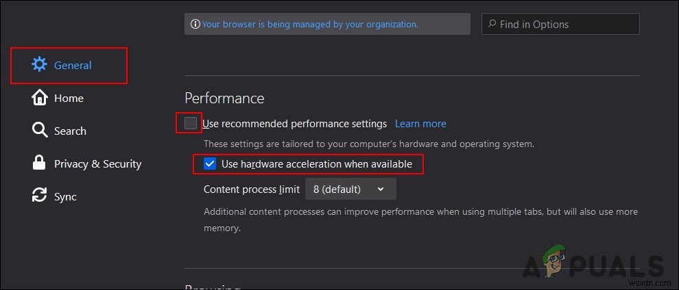 Bật/tắt tăng tốc phần cứng trong trình duyệt Web (Edge, Chrome, Firefox)