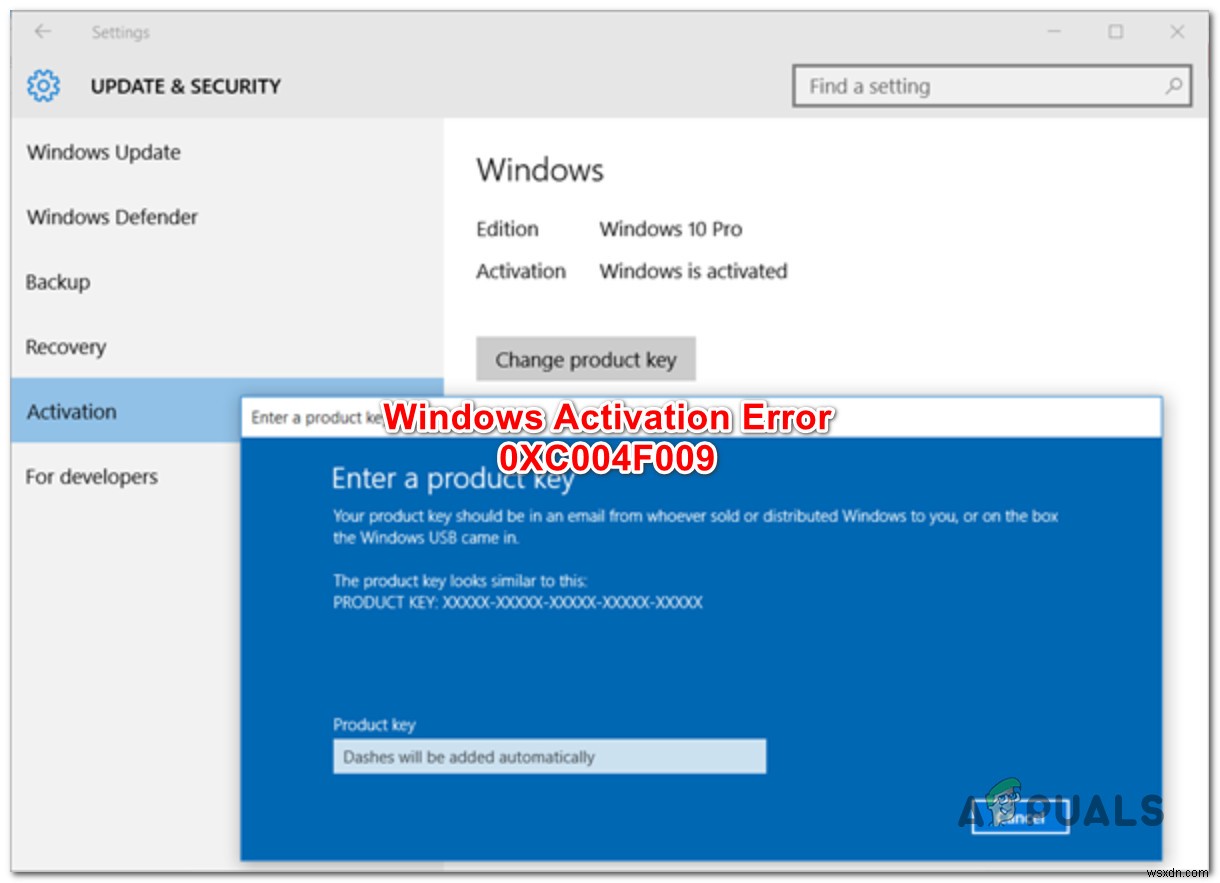 Khắc phục lỗi kích hoạt Windows 0XC004F009 (Hết thời gian gia hạn)