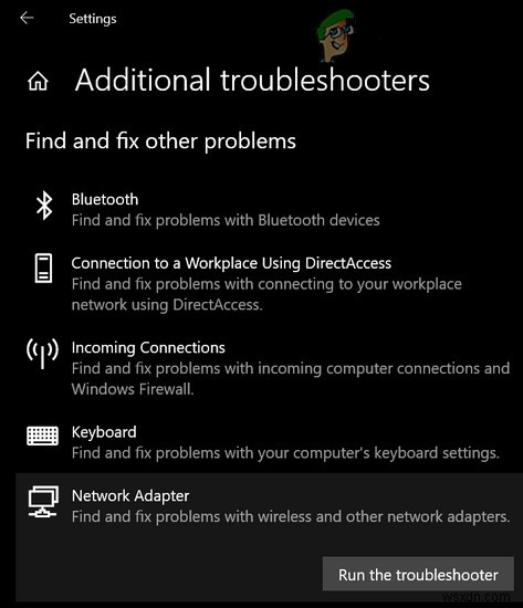 Khắc phục sự cố kết nối Intel Dual Band Wireless-AC 7260