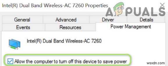 Khắc phục sự cố kết nối Intel Dual Band Wireless-AC 7260