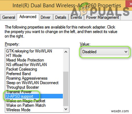 Khắc phục sự cố kết nối Intel Dual Band Wireless-AC 7260