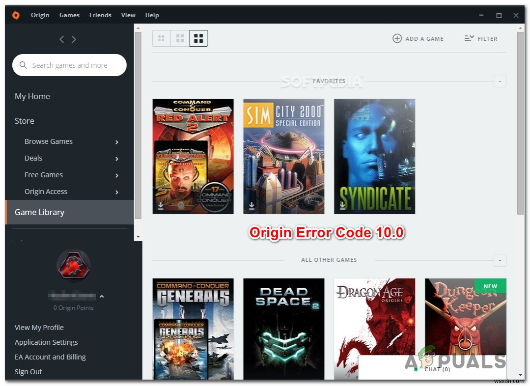 Khắc phục: Không thể cài đặt Origin mã lỗi 10.0 trên Windows 10