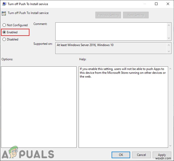 Cách ngăn cài đặt ứng dụng từ xa trên Windows 10