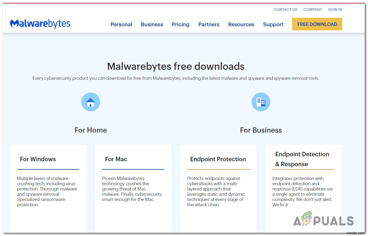 Cách sửa lỗi Mã lỗi 403 với MalwareBytes