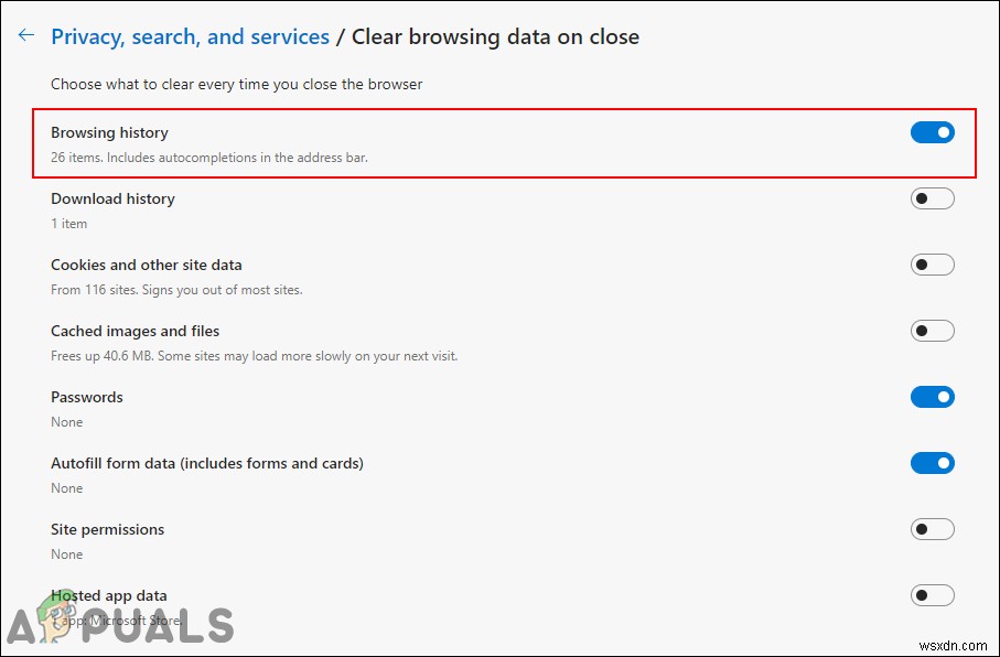Cách ngăn Microsoft Edge lưu lịch sử trên Windows 10