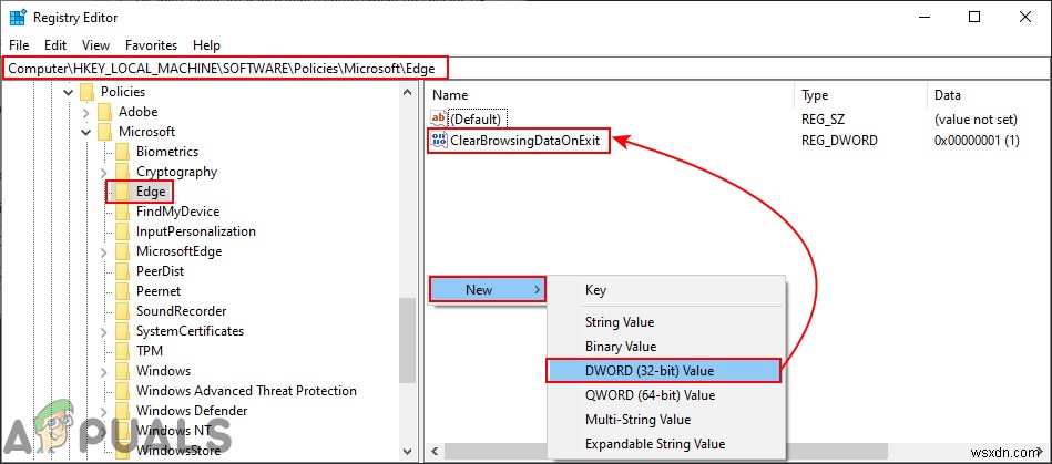 Cách ngăn Microsoft Edge lưu lịch sử trên Windows 10