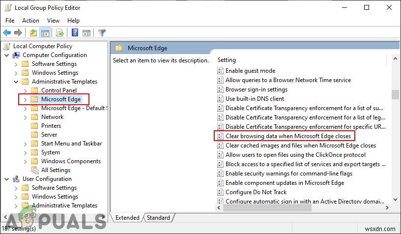 Cách ngăn Microsoft Edge lưu lịch sử trên Windows 10