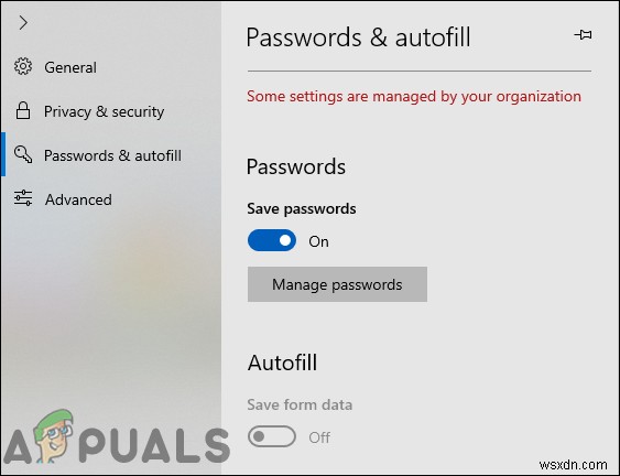 Cách bật/tắt Autofill (Tự động điền) trong Microsoft Edge
