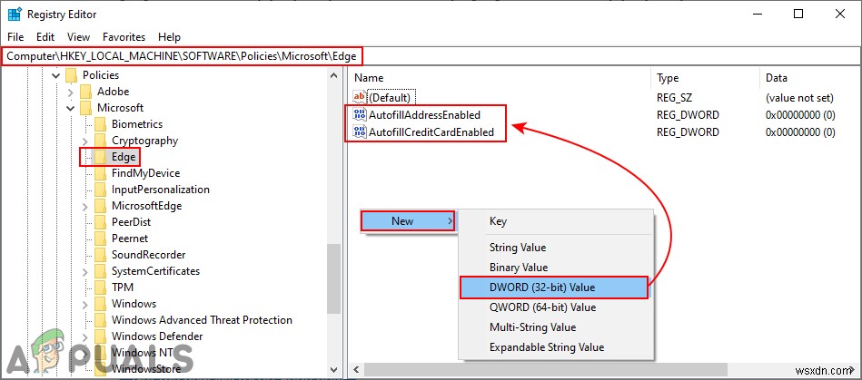 Cách bật/tắt Autofill (Tự động điền) trong Microsoft Edge