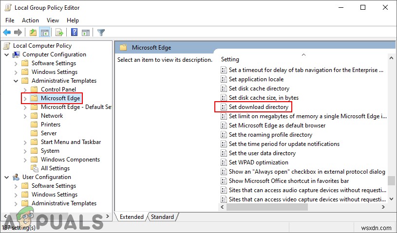 Cách thay đổi thư mục tải xuống cho Microsoft Edge Chromium