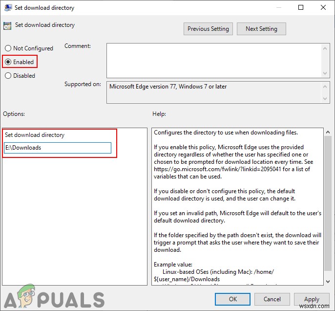 Cách thay đổi thư mục tải xuống cho Microsoft Edge Chromium