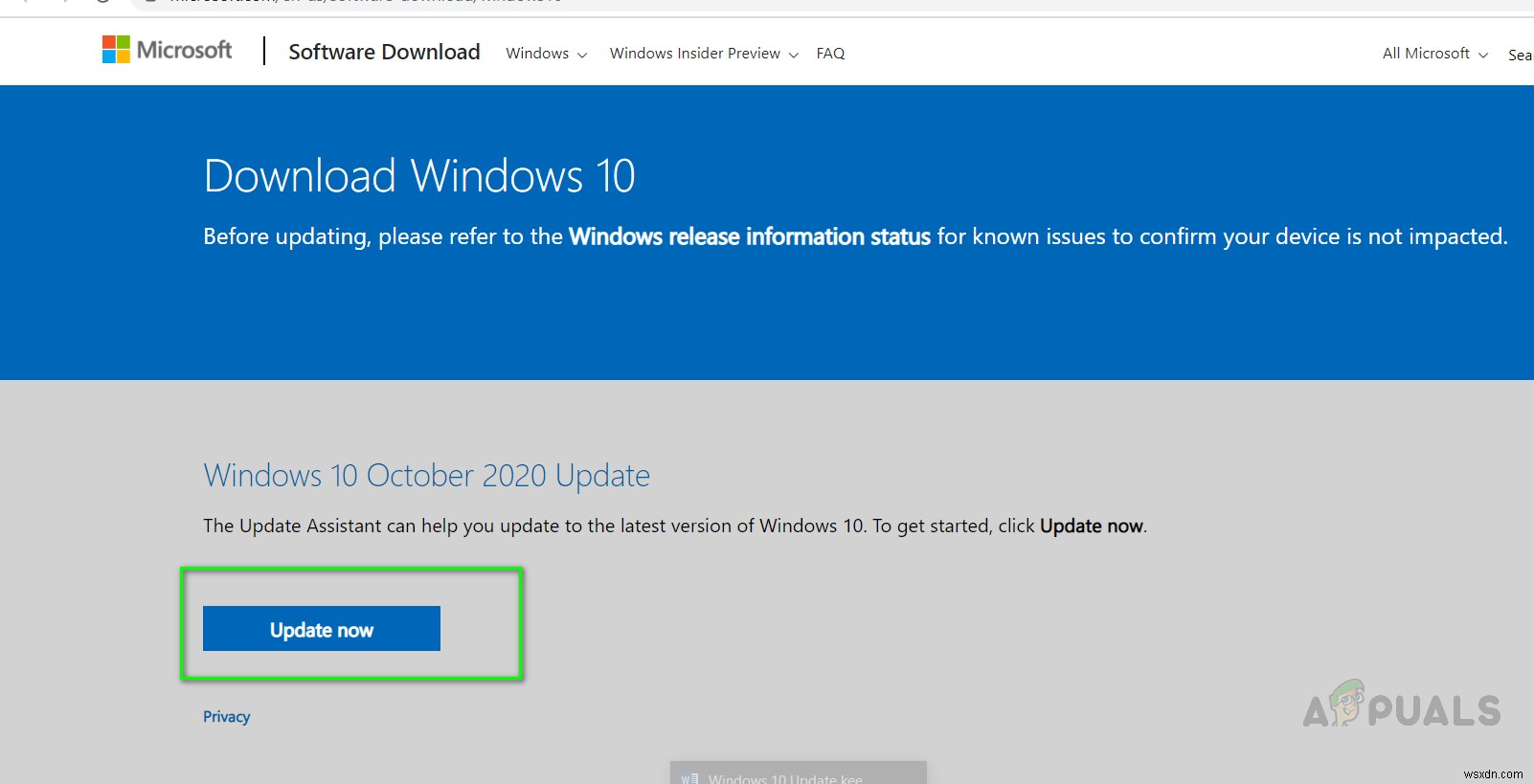 [Sửa lỗi] Cập nhật Windows 10 liên tục thất bại – Mã lỗi  0x8007001f – 0x20006 