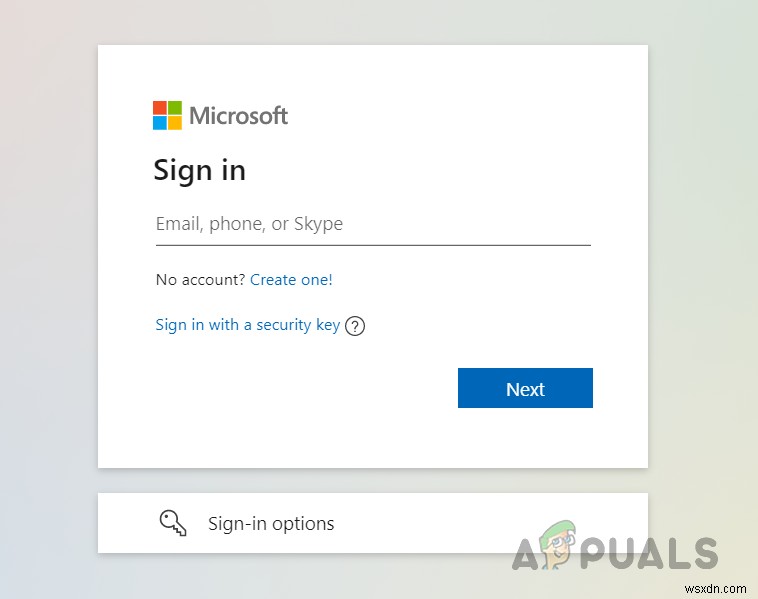 Cách khắc phục lỗi  The Windows Live ID or Password you Entered Is not Valid 