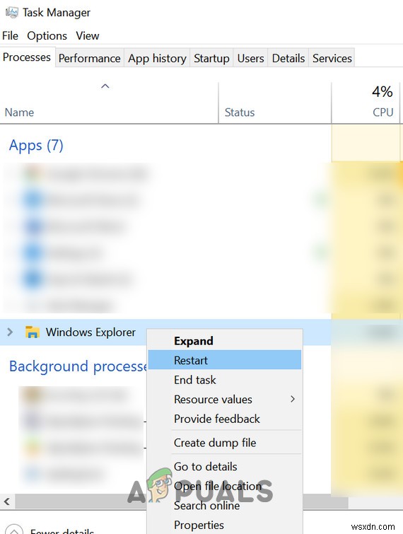 Cách khắc phục mất shortcut  Show Desktop 