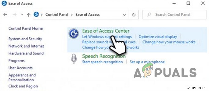 Cách ngăn con trỏ chuột tự động chọn khi di chuột qua hyperlink trong Windows 10