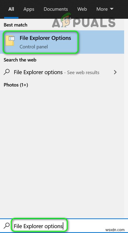 Cách ngăn con trỏ chuột tự động chọn khi di chuột qua hyperlink trong Windows 10