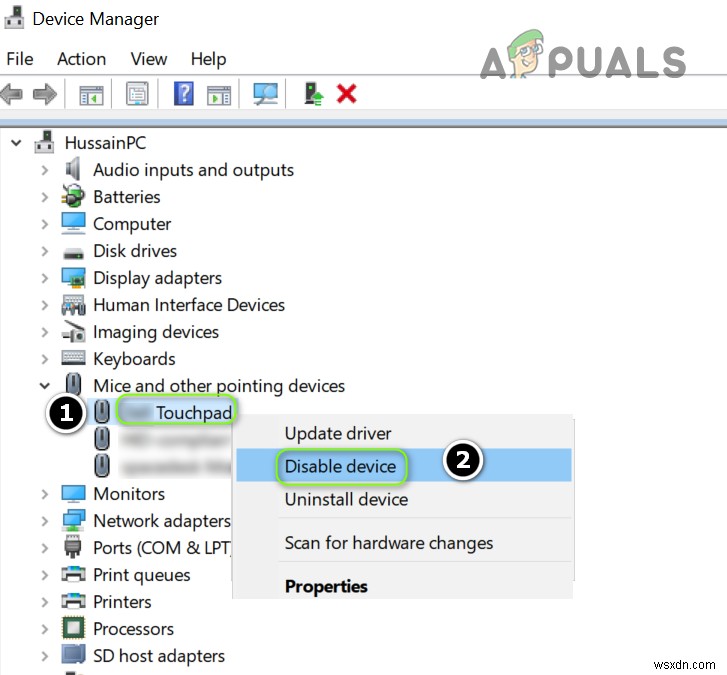Cách ngăn con trỏ chuột tự động chọn khi di chuột qua hyperlink trong Windows 10