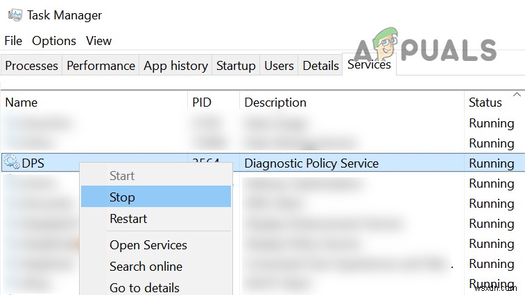 Khắc phục: Dịch vụ và Ứng dụng điều khiển (Services and Controller App) sử dụng CPU cao ngẫu nhiên
