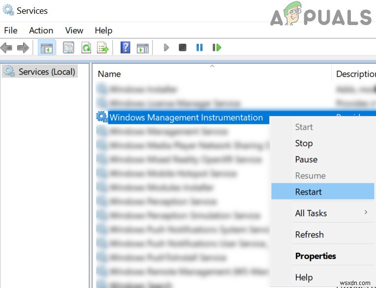 Khắc phục: Dịch vụ và Ứng dụng điều khiển (Services and Controller App) sử dụng CPU cao ngẫu nhiên