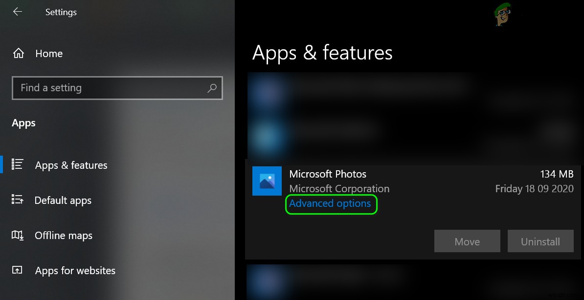 Cách gỡ bỏ Photos Media Engine Add-on