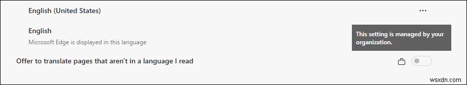 Cách tắt đề xuất dịch trang trong Microsoft Edge Chromium