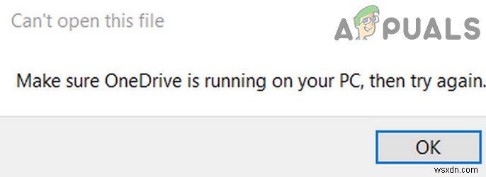 Khắc phục: We can t open this file right now. Make sure OneDrive is running on your PC