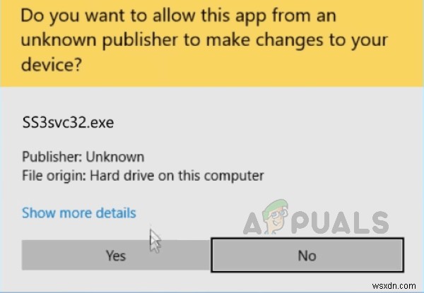 [ĐÃ KHẮC PHỤC] SS3svc32.exe Tự Động Xuất Hiện Khi Khởi Động
