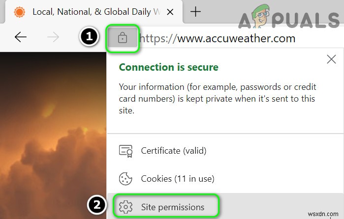 Cách Loại bỏ Hộp Accuweather Xuất Hiện trên Màn Hình