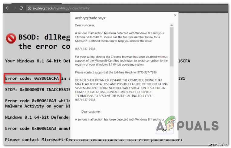 Cách Khắc phục Lỗi Windows Defender Mã 0x80016CFA
