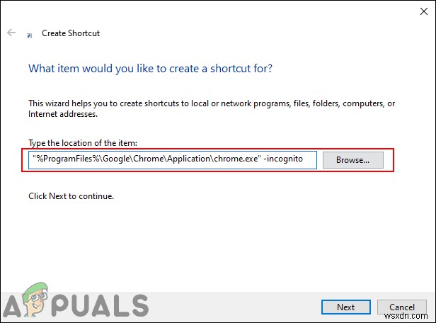 Cách Tạo Shortcut Chế độ Ẩn danh (Incognito) Google Chrome trên Windows?