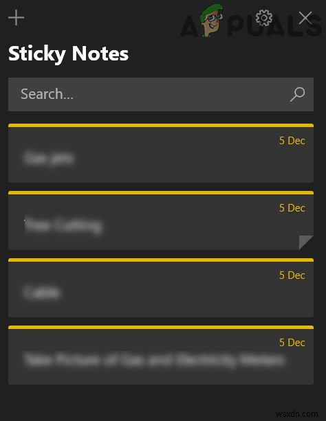 Sửa lỗi: Biểu tượng Sticky Notes trên Thanh tác vụ không được gom nhóm