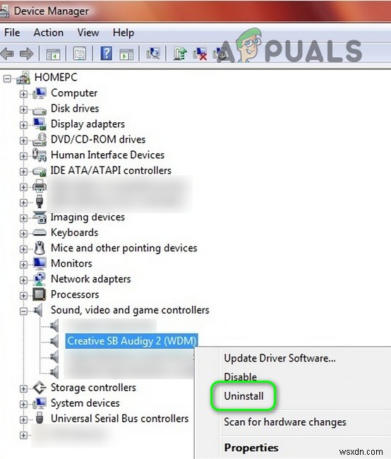 Sửa lỗi: Creative SB Audigy 2 ZS Driver Issue - Không có âm thanh sau Cập nhật Windows 1903