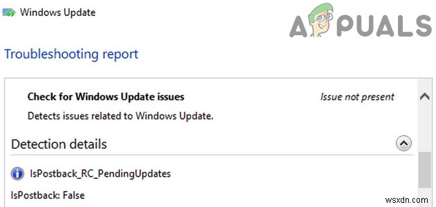 [ĐÃ KHẮC PHỤC] Lỗi isPostback_RC_Pendingupdates trên Windows Update