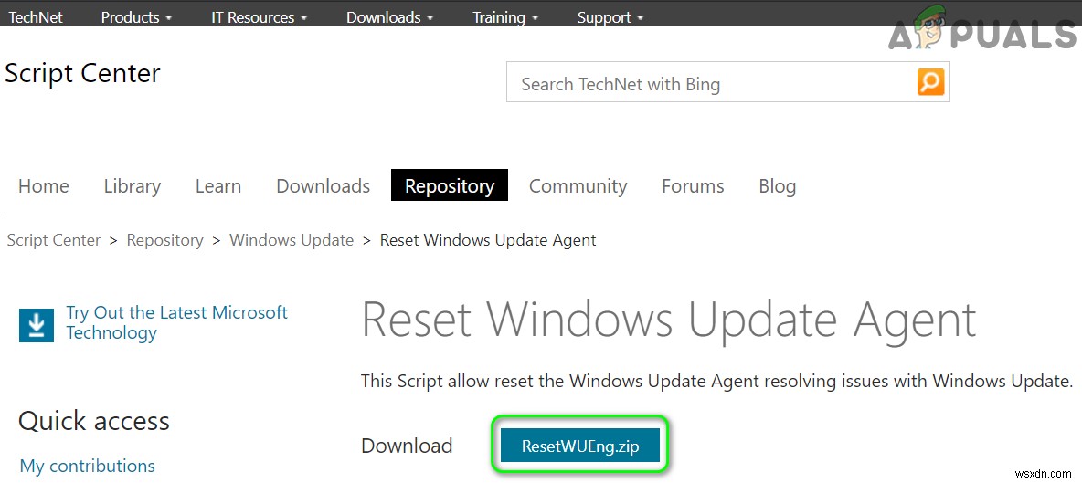 [ĐÃ KHẮC PHỤC] Lỗi isPostback_RC_Pendingupdates trên Windows Update