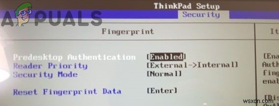 Khắc phục: Lỗi Thiết bị không thể khởi động (Mã 10) trên Synaptics WBDI (SGX-enabled) Fingerprint Reader