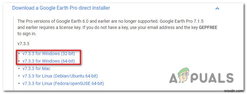 [KHẮC PHỤC] Lỗi cài đặt Google Earth PRO 1603