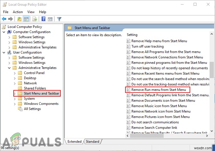 Cách tắt lệnh Run (Chạy) trên Windows 10?