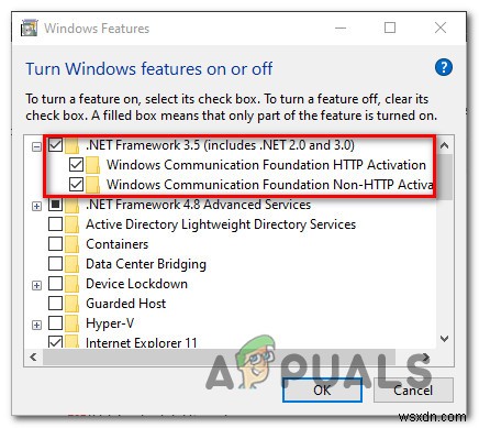 [KHẮC PHỤC] Dịch vụ  NET.TCP Port Sharing Service  không thể khởi động