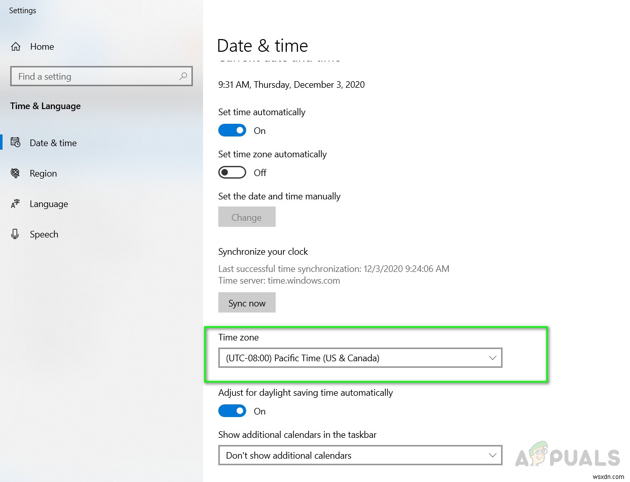 [KHẮC PHỤC] Lỗi Microsoft Store 0x80072F05
