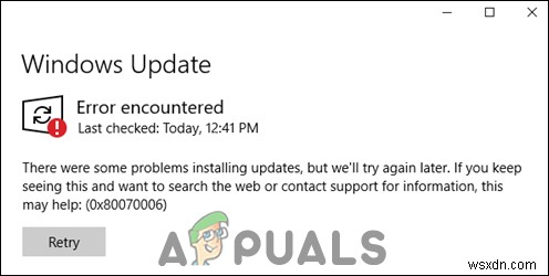 Cách khắc phục dịch vụ Windows Update bị thiếu