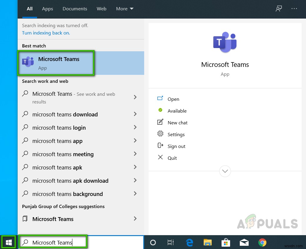 Cách khắc phục Camera không hoạt động trên MS Teams Windows 10