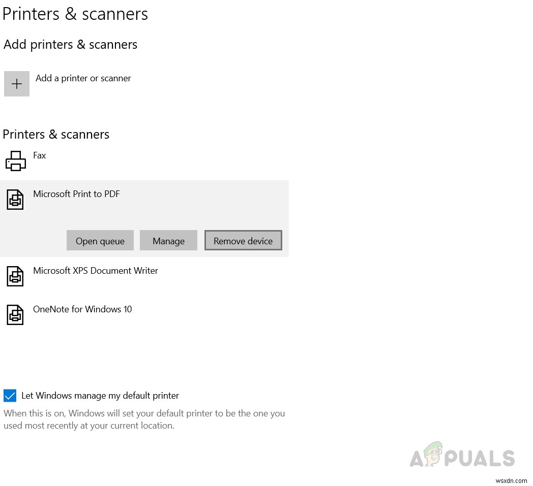 Khắc phục: Bạn cần Driver Scanner WIA