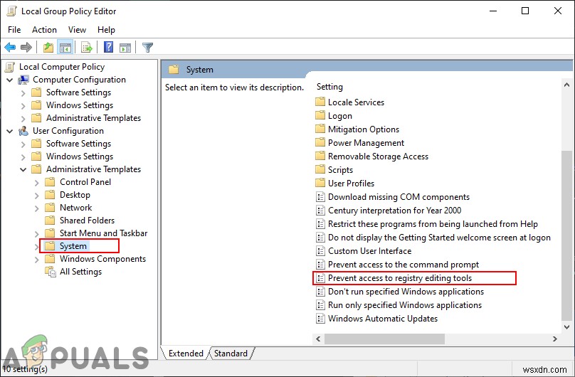 Cách vô hiệu hóa quyền truy cập Windows Registry cho tài khoản tiêu chuẩn