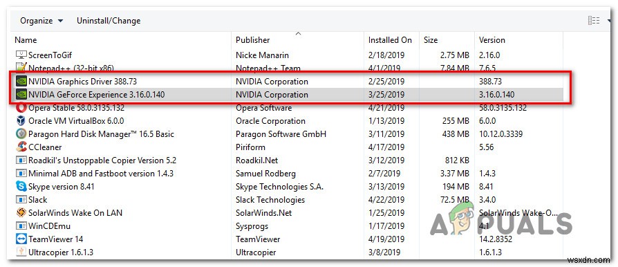 Cách khắc phục lỗi GeForce Experience C++ Runtime Error