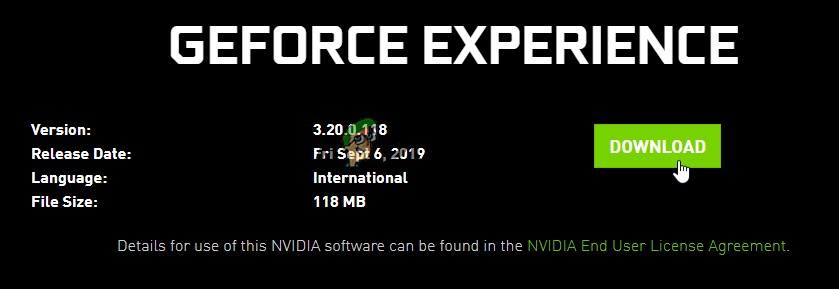 Cách khắc phục lỗi GeForce Experience C++ Runtime Error