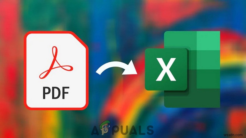 Cách nhập dữ liệu từ PDF vào Excel