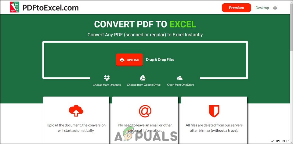 Cách nhập dữ liệu từ PDF vào Excel