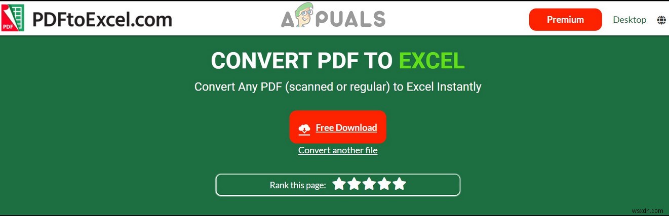 Cách nhập dữ liệu từ PDF vào Excel