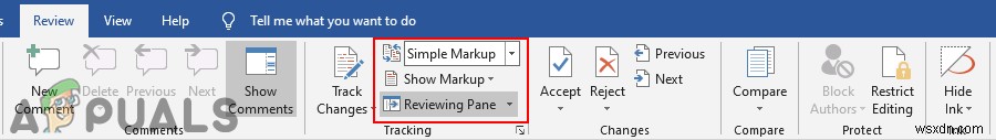 Cách so sánh 2 tài liệu Microsoft Word