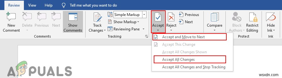 Cách so sánh 2 tài liệu Microsoft Word